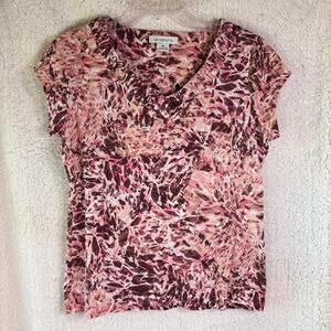 Liz Claiborne Top Abstract Women's Size‎ M